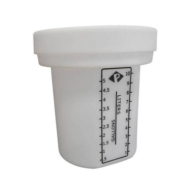 5 Gal Closed Top Tank-HDLPE 1.5-Natural - Model 01-30353